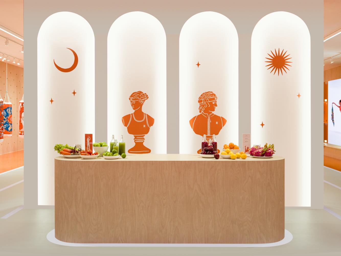 Hermès Gets Healthy With Pop-Up Gyms Around the Globe - Interior Design