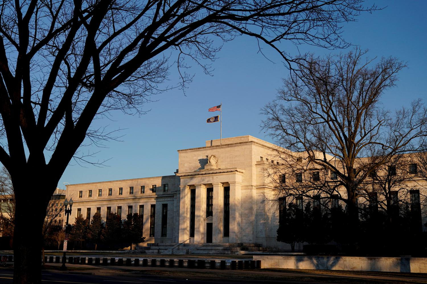 The break-even level of the Federal Reserve's benchmark rate is around 3.5%, according to economist projections.  REUTERS