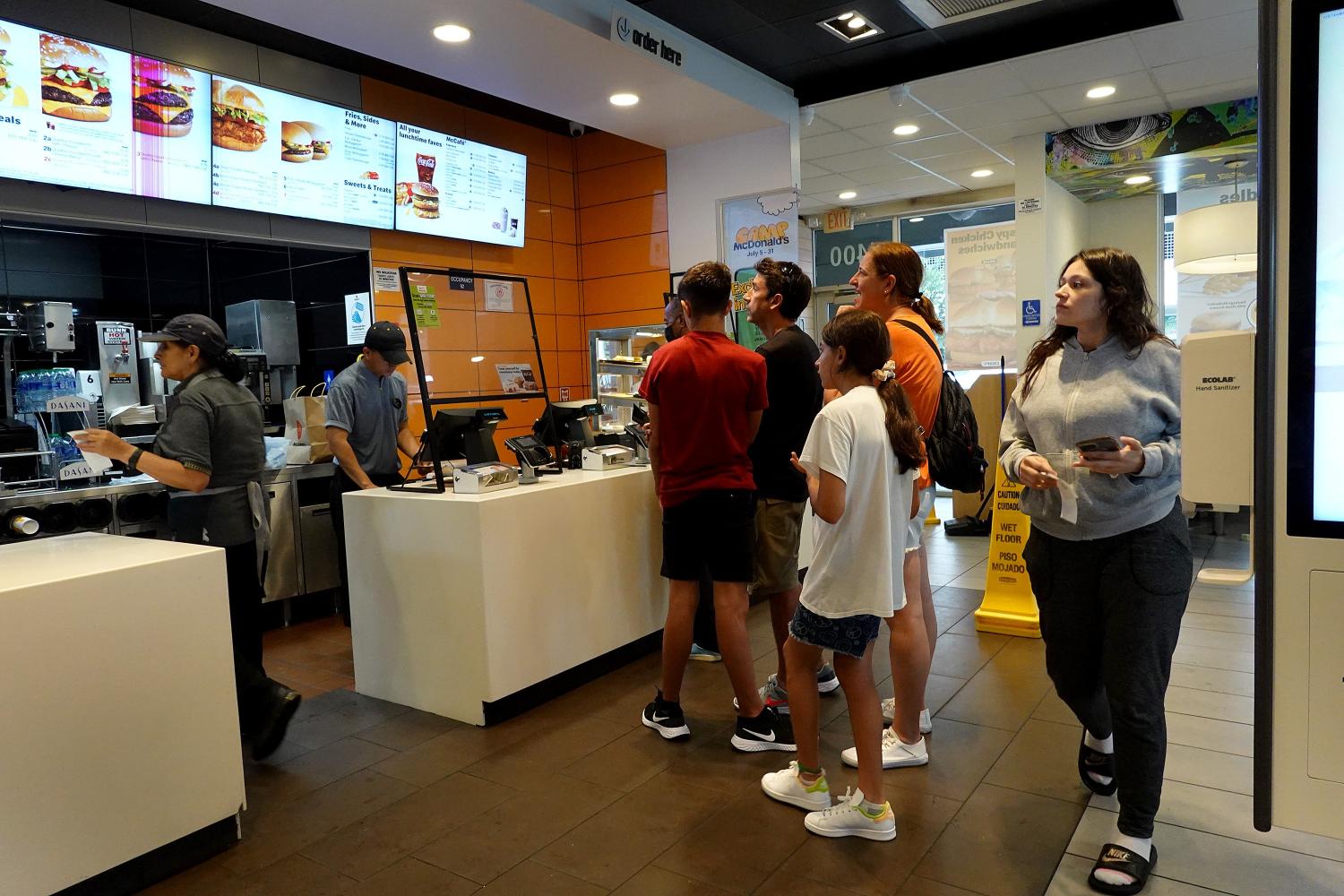 McDonald's is gaining customers even as the burger chain has been raising prices. (Photo: AFP)