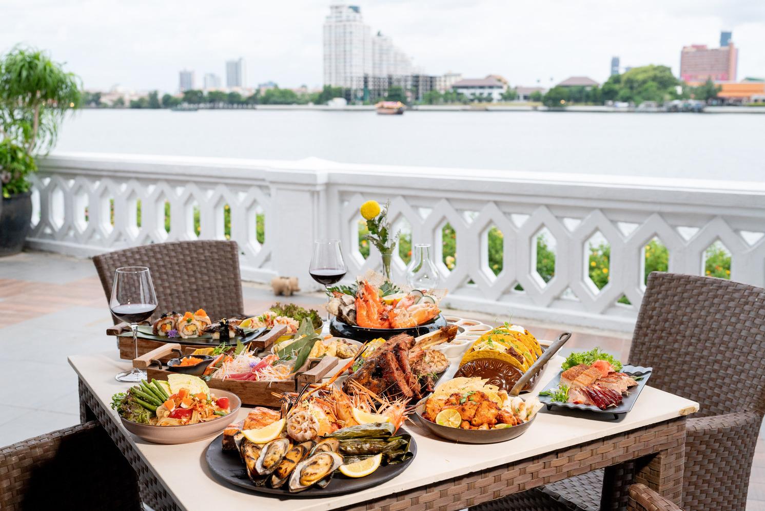 Riverside Terrace at Anantara Riverside Bangkok Resort reopens