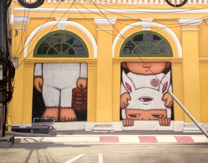 Artist puts forth best face in Klong Toey show - Vimarsana News