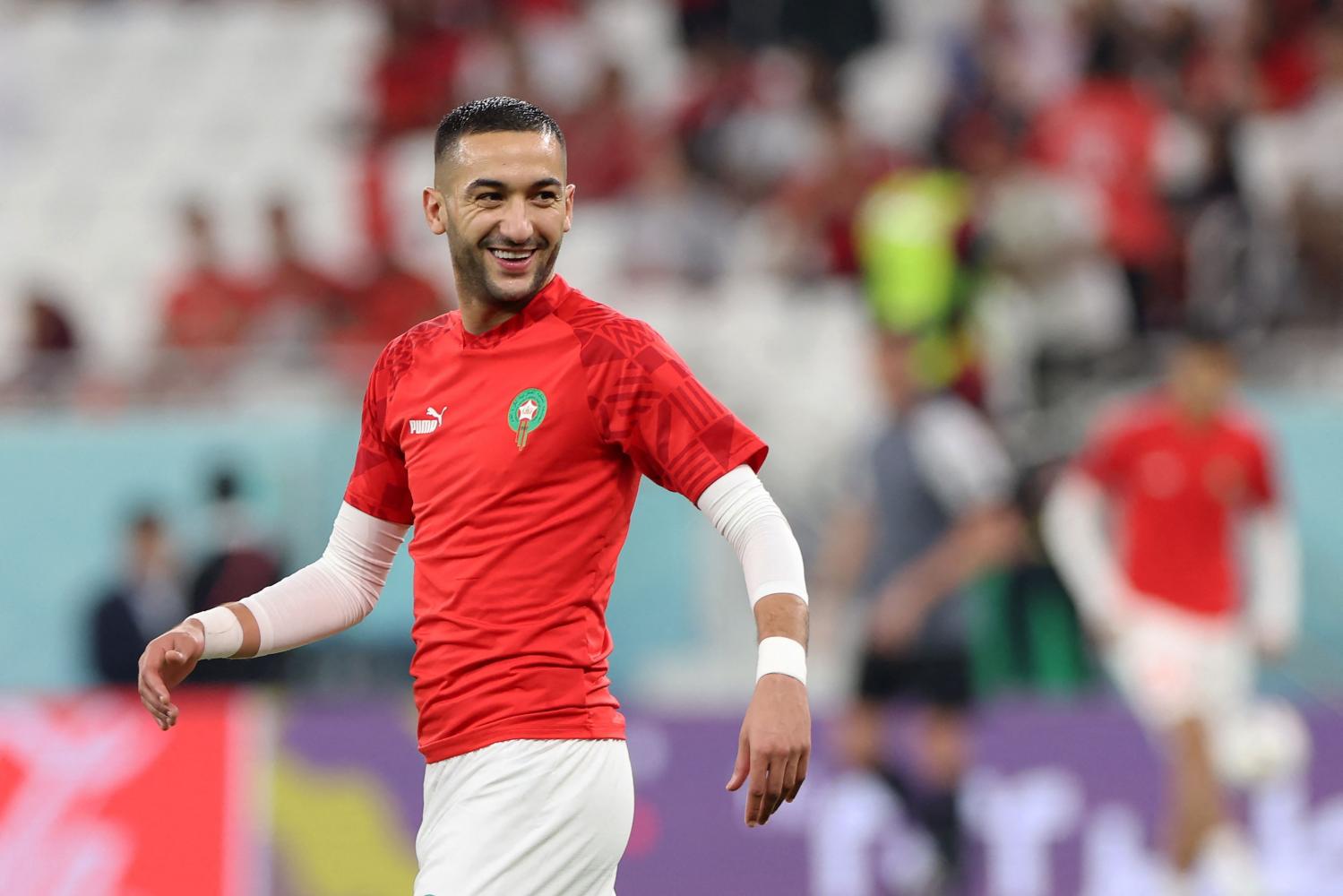 Morocco forward Hakim Ziyech. (AFP photo)