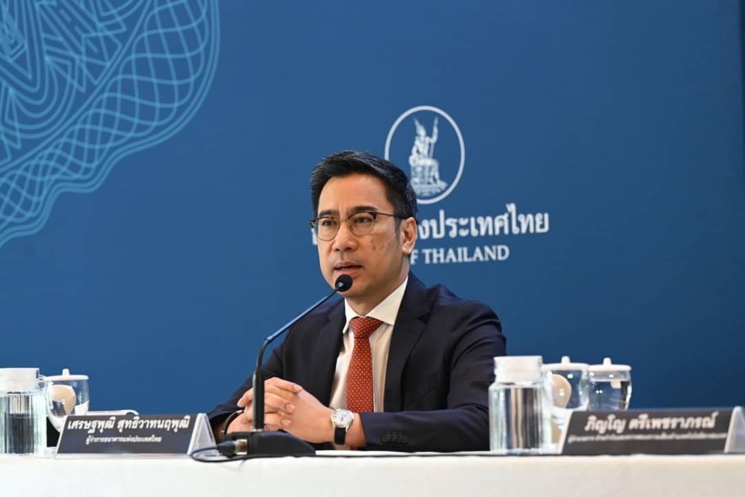 Bank of Thailand governor Sethaput Suthiwartnarueput says banks must adjust their systems by June to require biometric scans for mobile transactions of 50,000 baht or more.