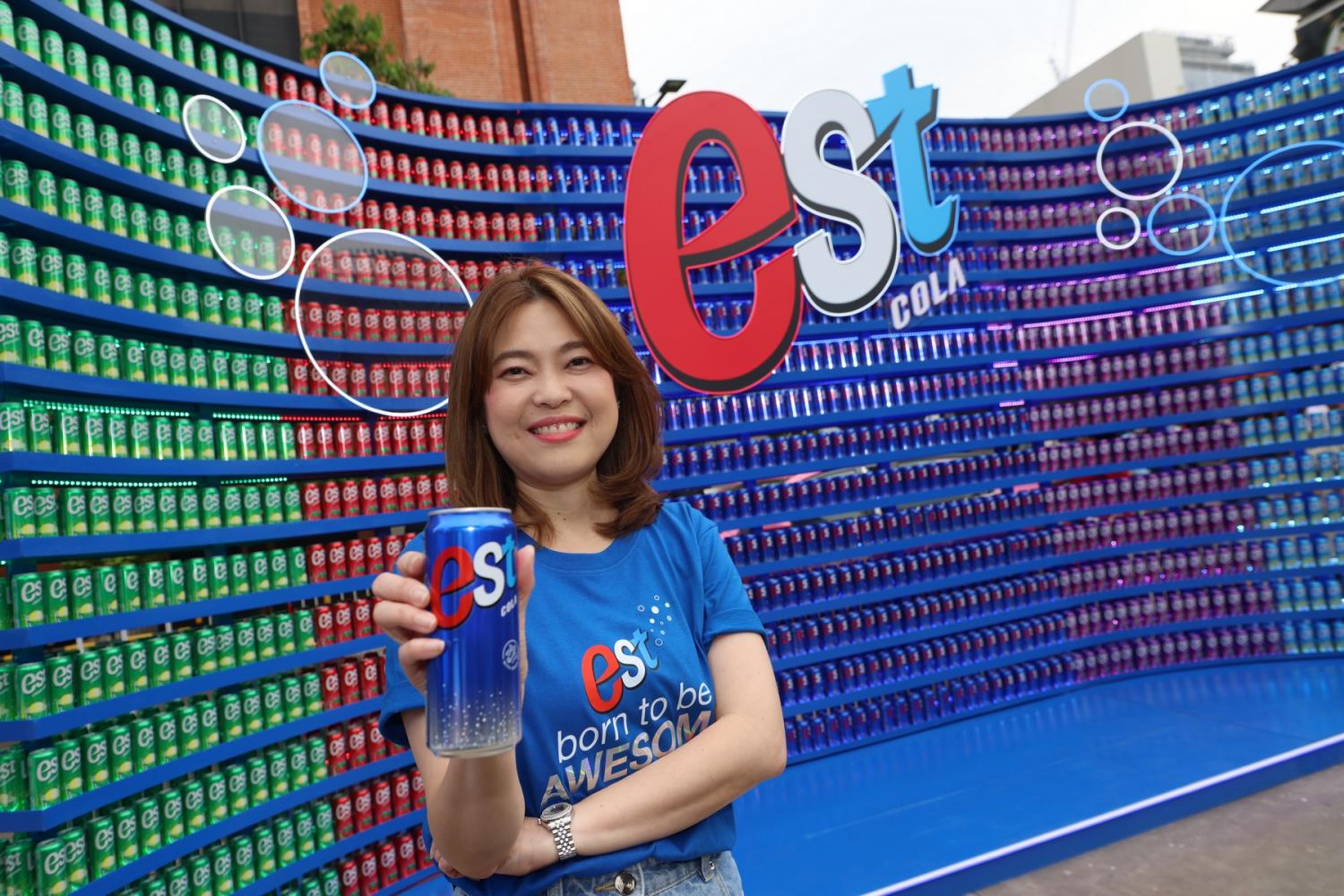 Thai Drinks Adds Fresh Sparkle To Est Cola Brand Bangkok Post News 