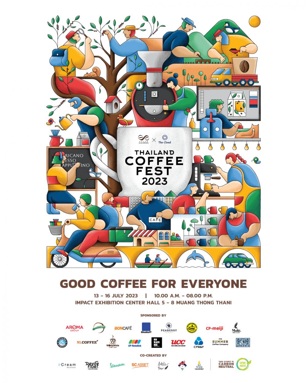 Bangkok Post Thailand Coffee Fest 2023 creates a buzz