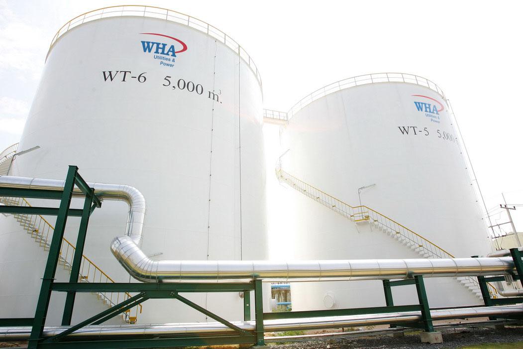 WHAUP expects water sales in Thailand to total 135 million cubic metres this year. 