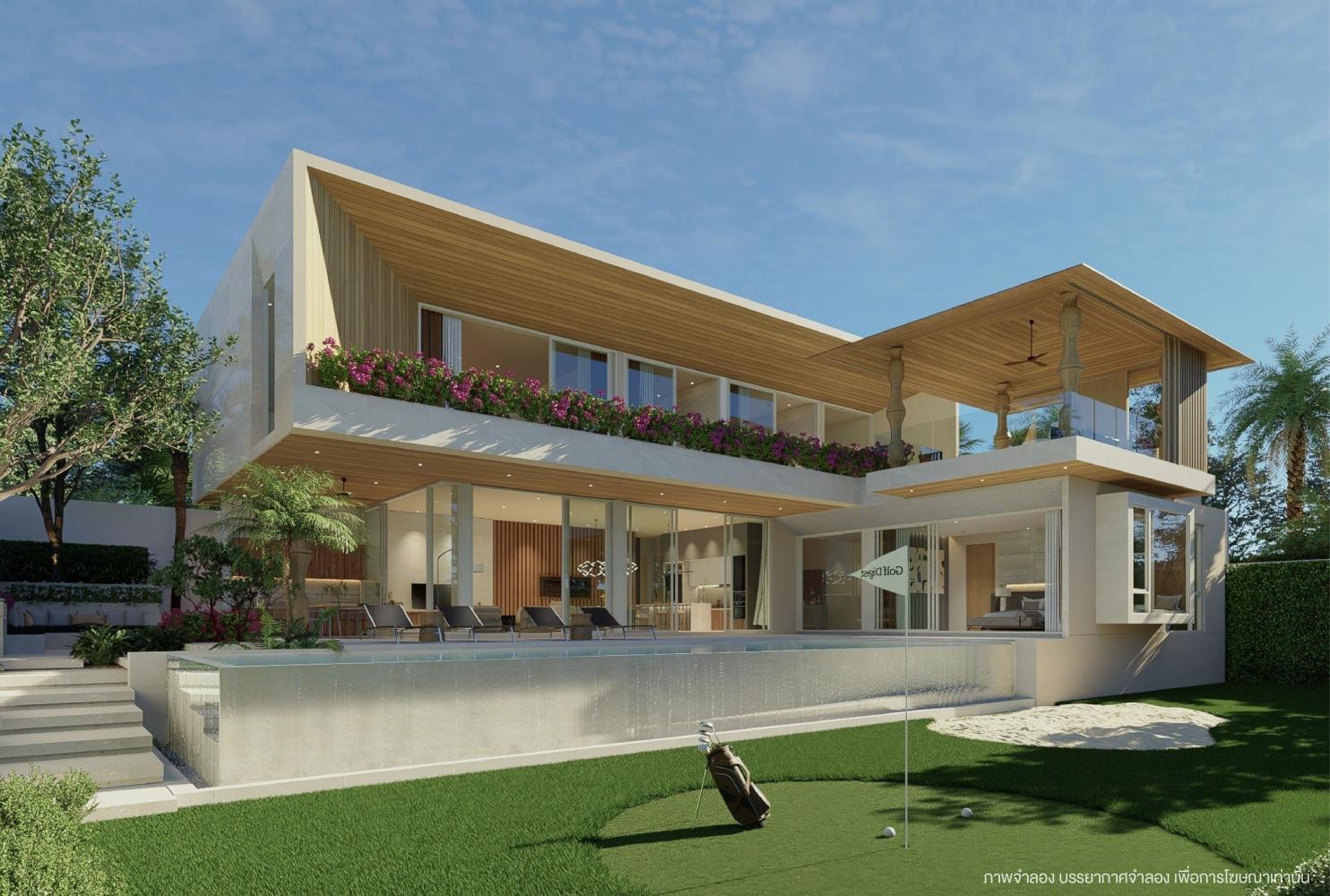 An artist's rendition of a pool villa on Layan Beach — a new project that the Cissa Group plans to launch in this year's fourth quarter.