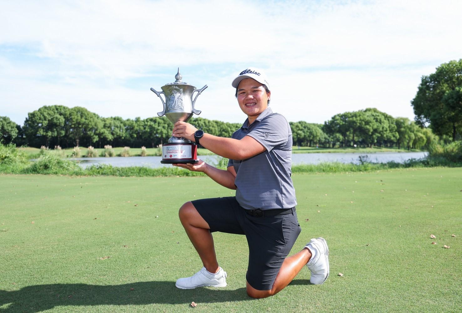 Thailand's Kusuma ends 10-year title drought with play-off victory