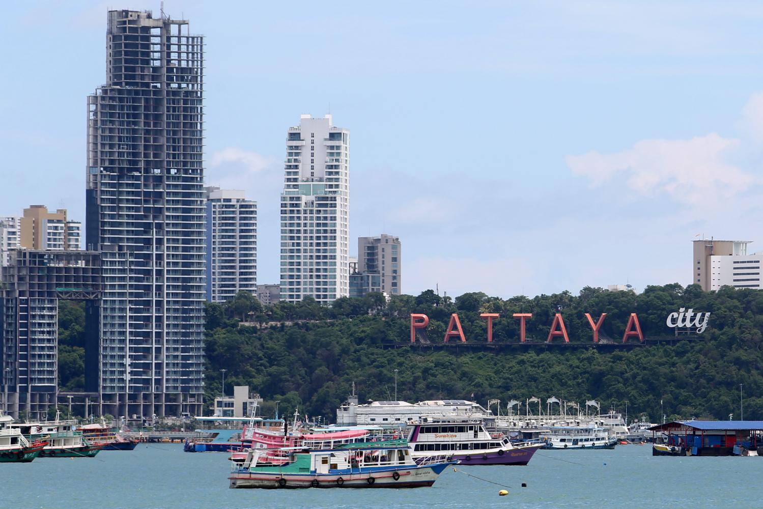 A view of Pattaya in Chon Buri province. Wichan Charoenkiatpakul