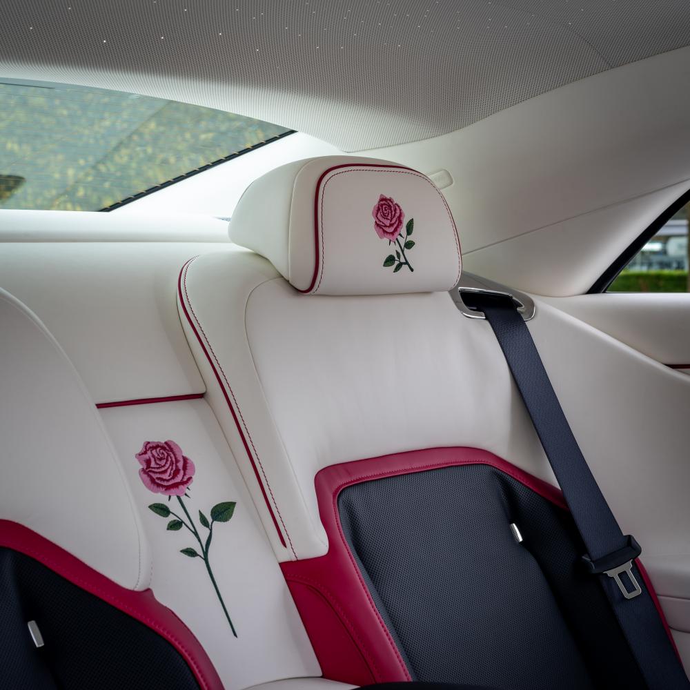 5. Rolls-Royce Spectre Rose. photo courtesy of Rolls-Royce
