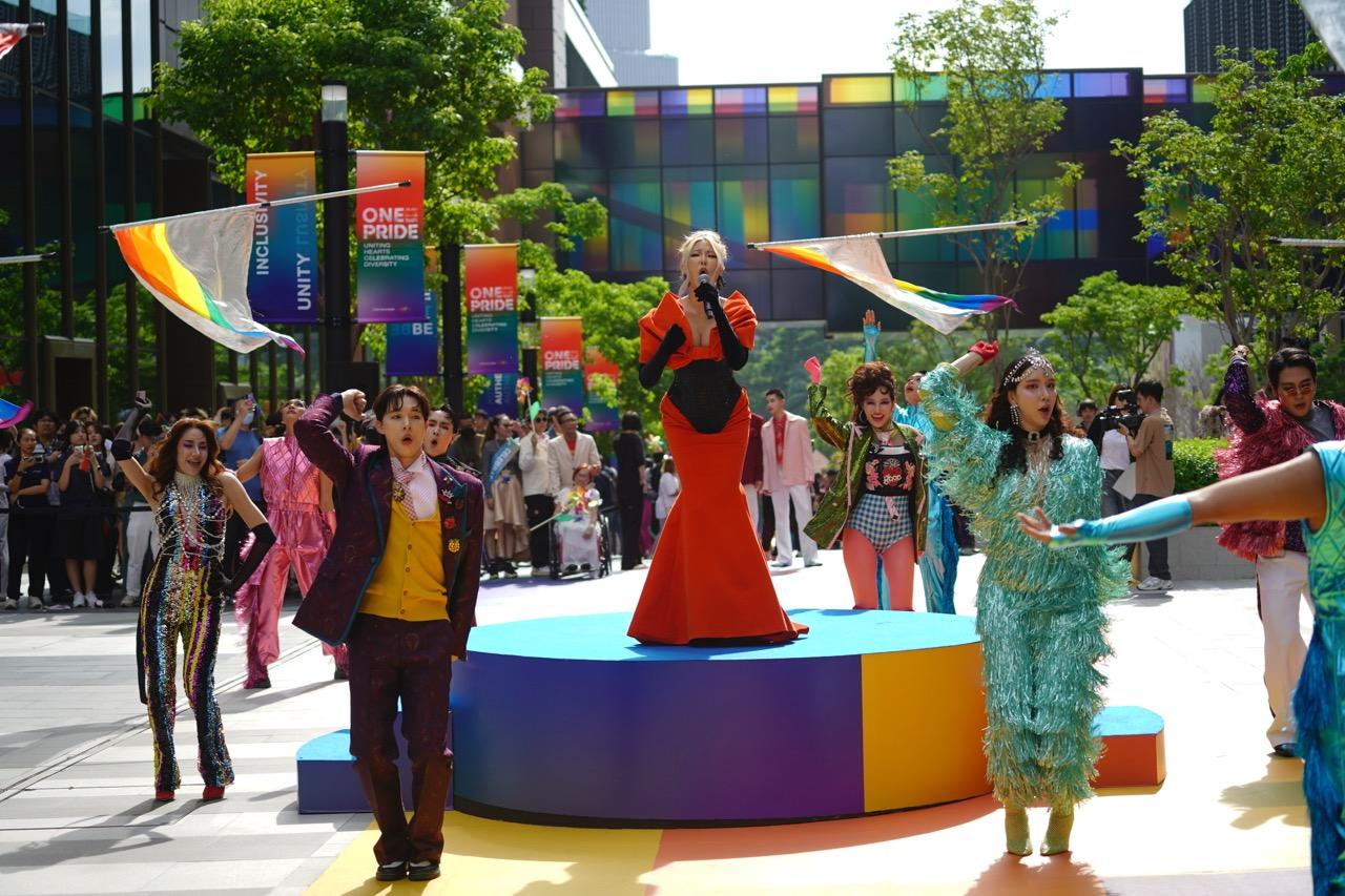 2. 'One Bangkok, One Pride: Uniting Hearts, Celebrating Diversity'. photo courtesy of One Bangkok