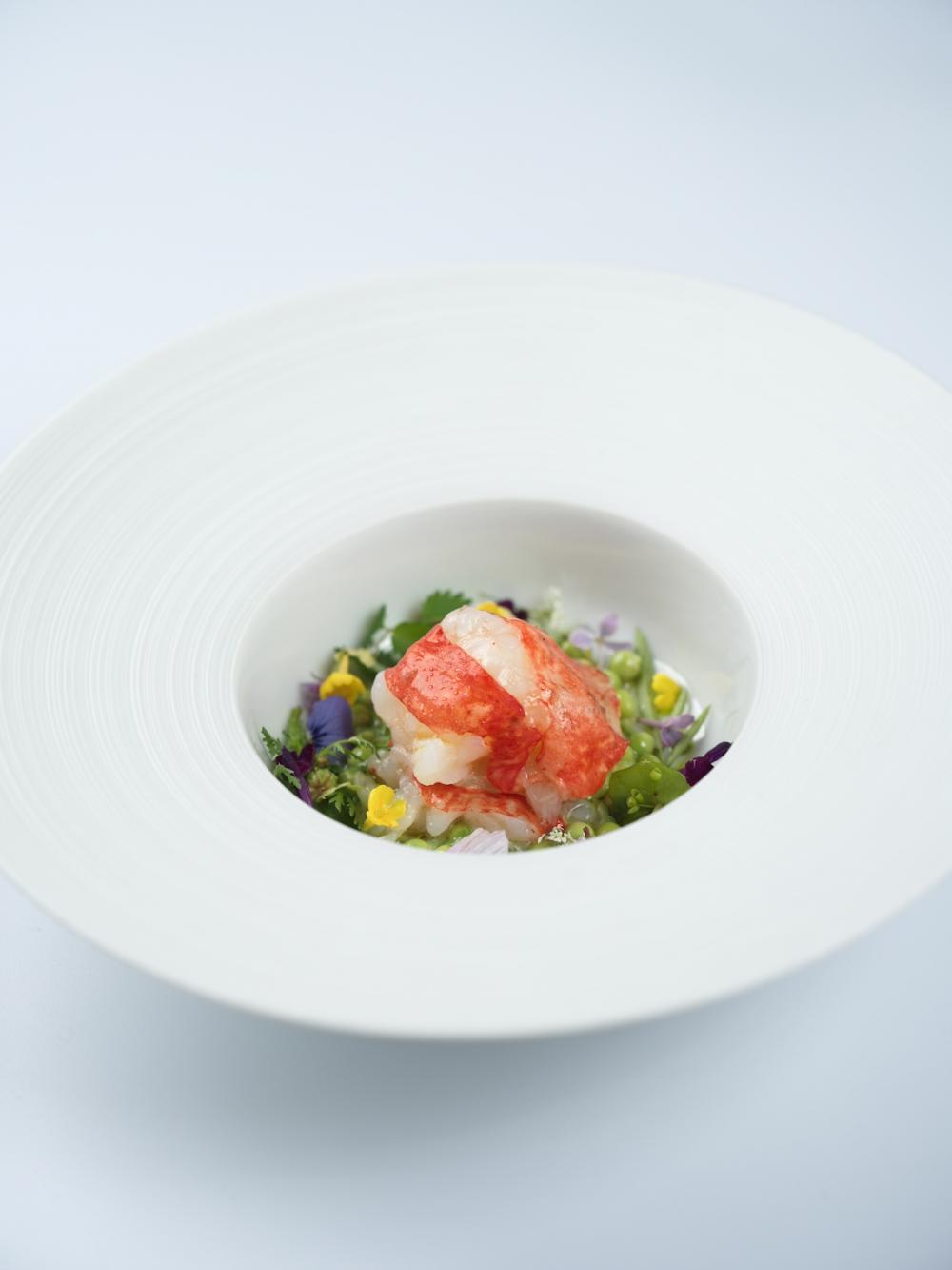 The signature lobster course. 