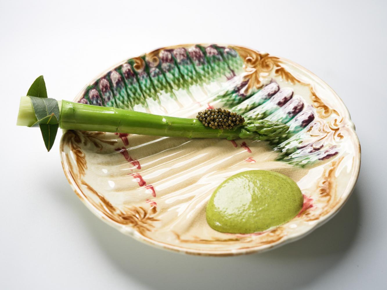 Chef Bruno Verjus uses caviar instead of salt. 