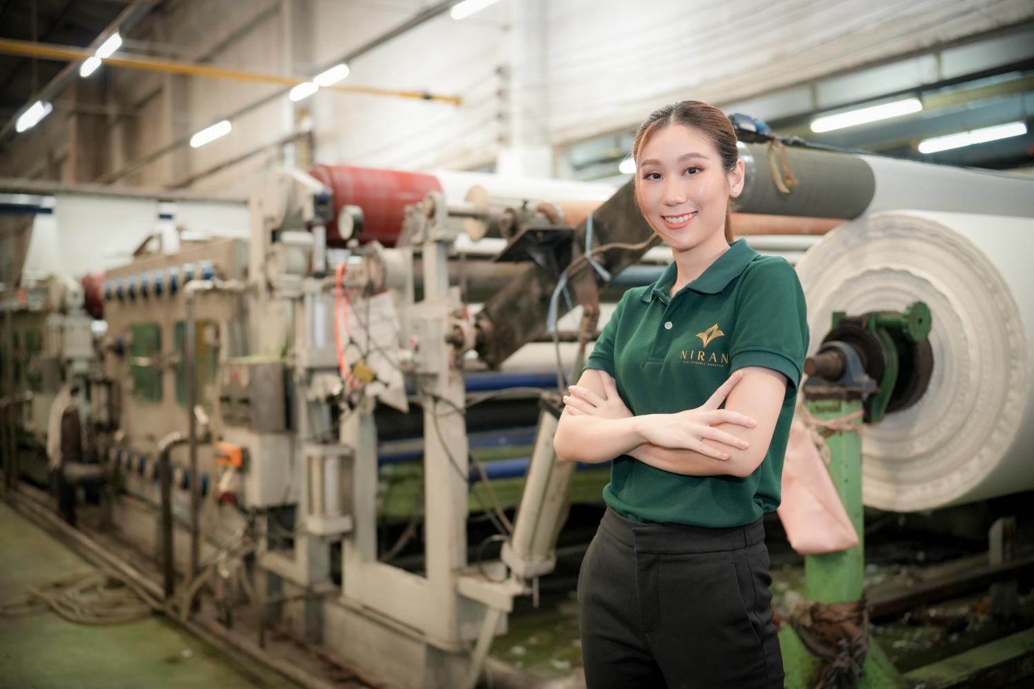 Ms Orn-Napat says her idea sprouted from wanting to add value to her family's textile offerings.