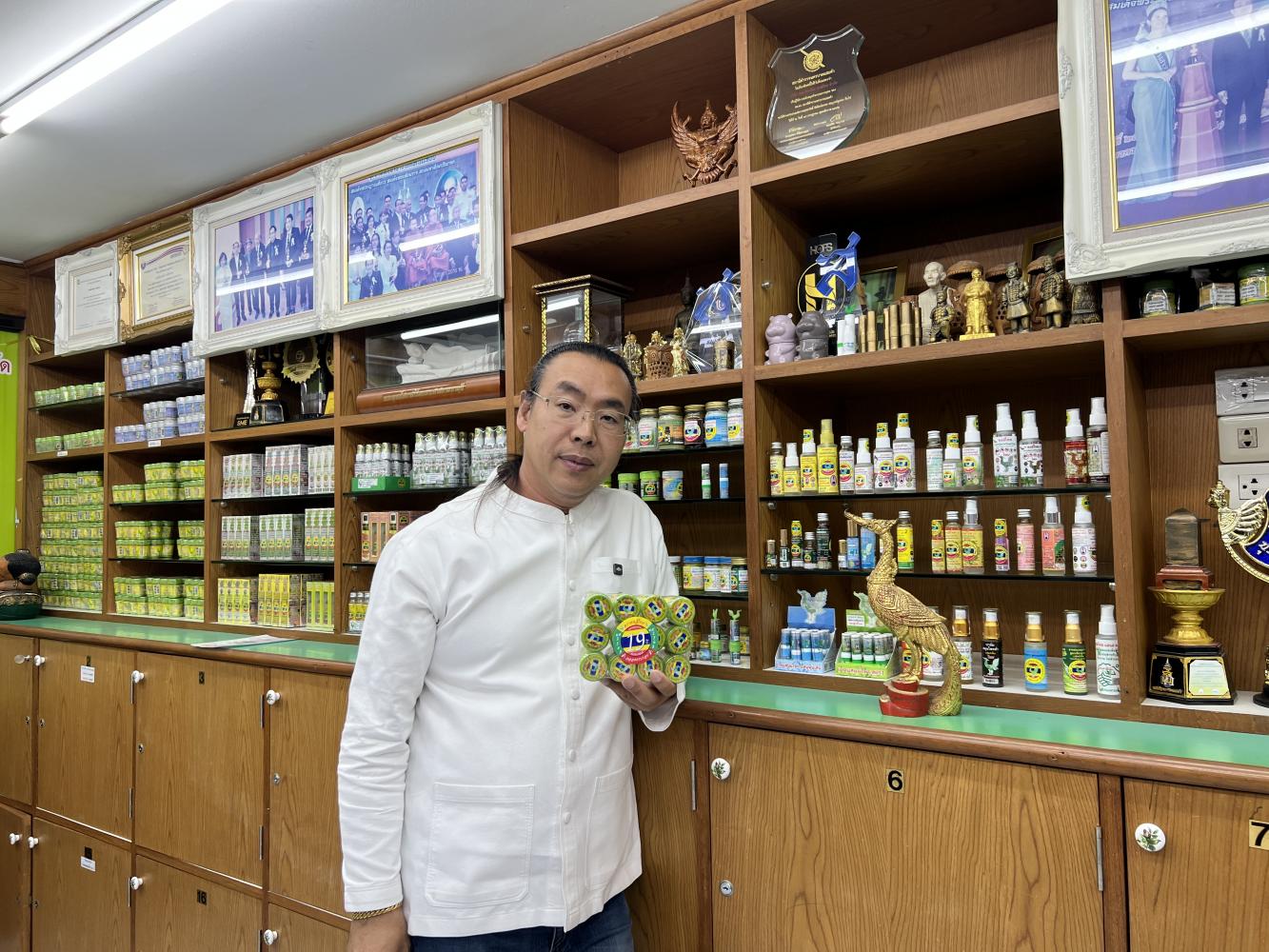 Mr Terapong values customer feedback and addressed concerns regarding scent and the product's cooling effect, allowing him to improve the product and meet customer expectations.