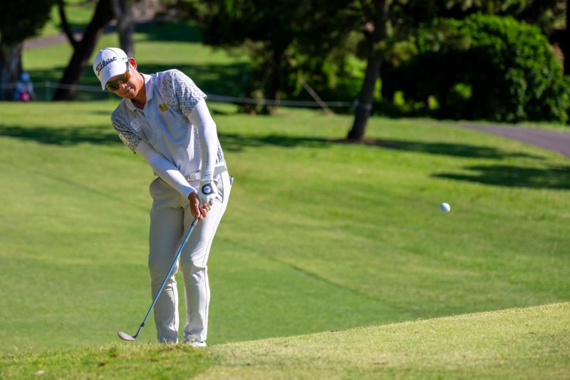 การออกนอกบ้านที่ยากลำบาก: Rattanon Wannasrichan เล่นในรอบที่สามของ Masters Taiwan ที่ Taiwan Golf and Country Club ทัวร์เอเชีย