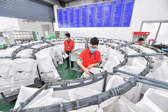 Postal services still lead the way