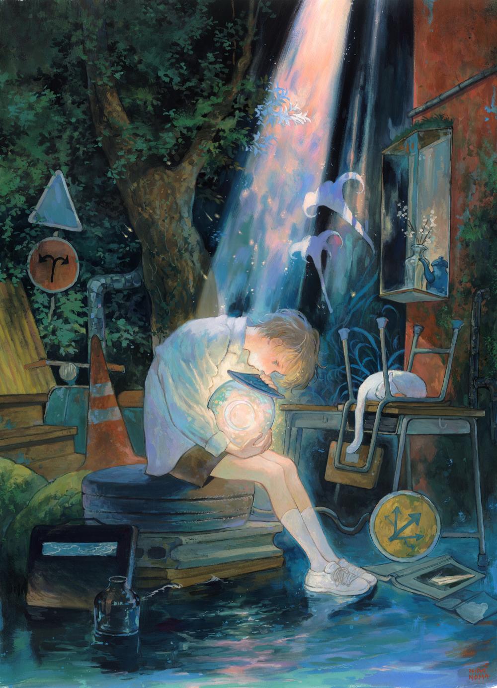 งานศิลปะโดยโนมะ งานภาพประกอบกรุงเทพฯ 2568