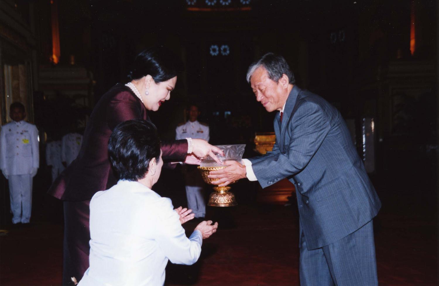 In August 2005, the World Health Organization presented Queen Sirikit with an honorary medal in recognition of her efforts to promote food safety.
