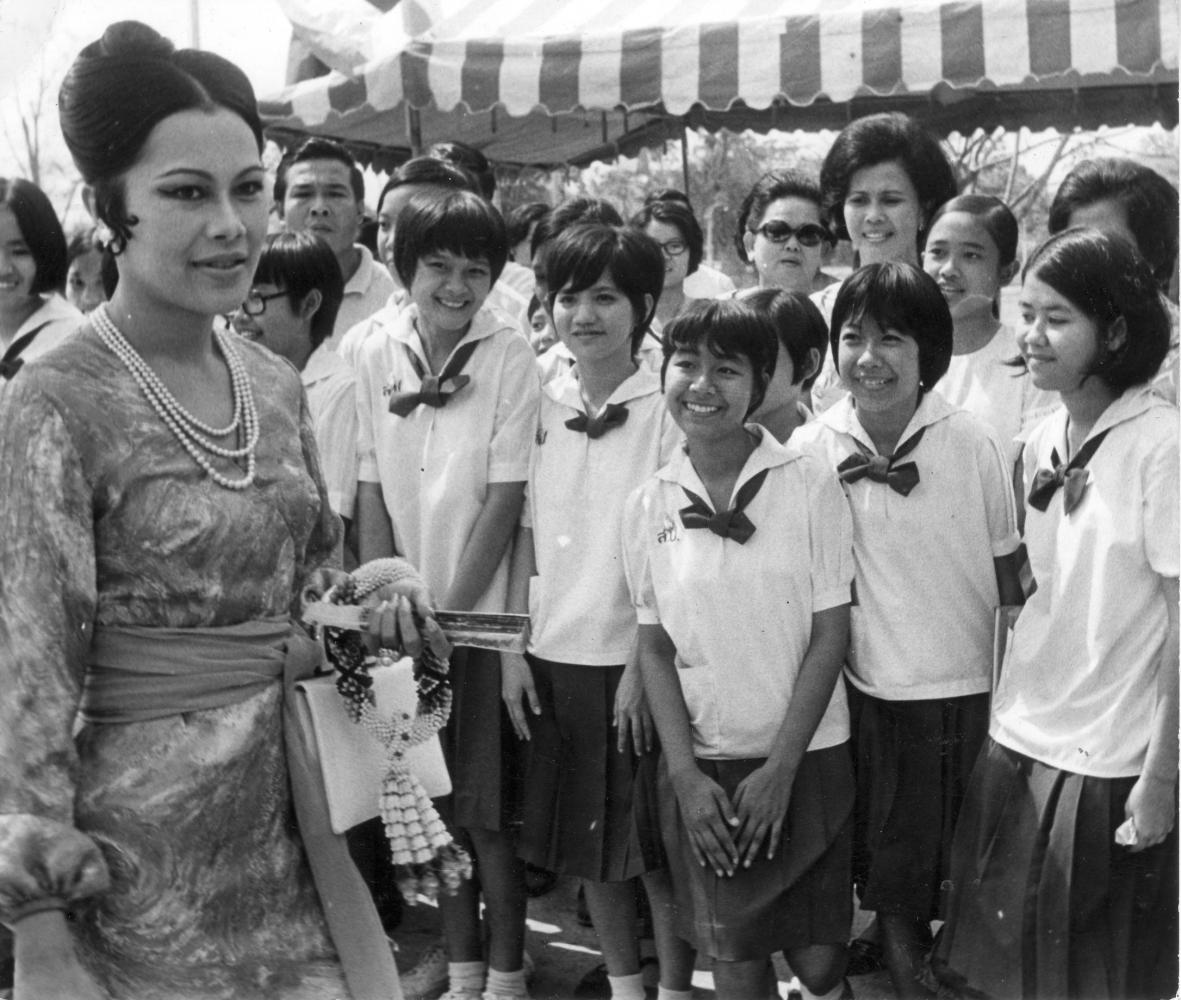 Queen Sirikit always supported education as the foundation for a good quality of life.