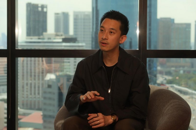 Nuttaphong Kunakornwong, chief executive of SC Asset Corporation Plc and the eldest son-in-law of former premier Thaksin Shinawatra, says he has never declared any political ambition. (Photo: Pornprom Satrabhaya)