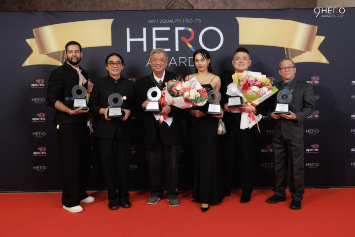 Thais named 'LGBTI Heroes' for Asia-Pacific