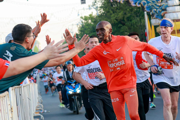 Kipchoge, the king of marathons, to hit Thai capital