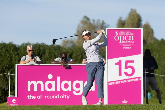 Trichat three shots ahead, eyes 2nd win on LET Tour