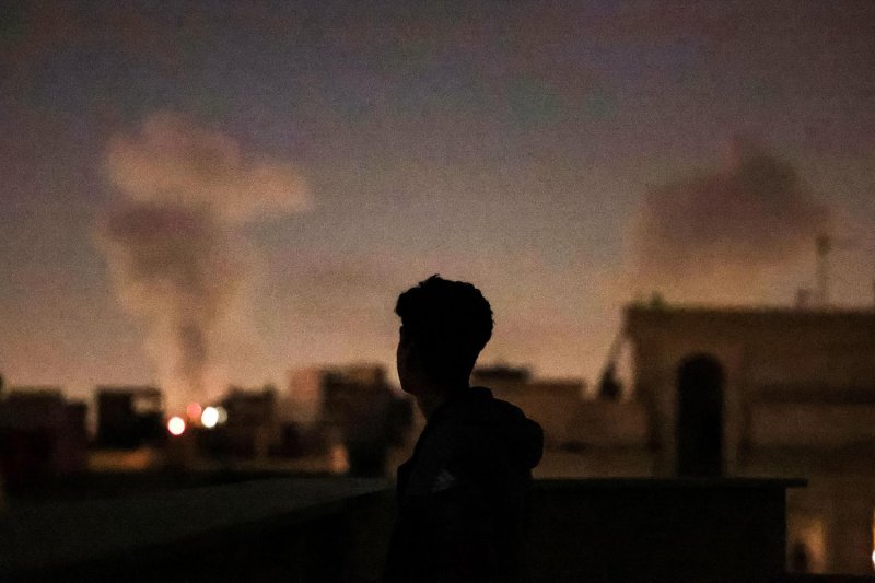 A plume of smoke rises after a strike on Tehran on Wednesday. The US and Israel launched strikes against Iran on Saturday, with the killing of Iran's supreme leader. (Photo: AFP)