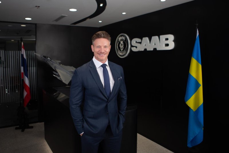 Mr Lindblom said Thailand is a rapidly growing market for the defence industry and offers significant opportunities for security technology.