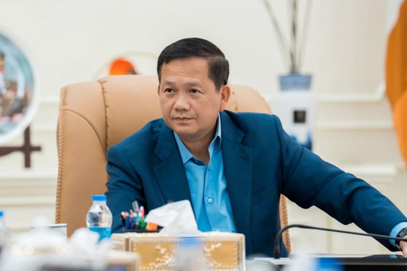 Cambodian Prime Minister Hun Manet, who recently posted about his West Point graduation. Hun Manet Facebook