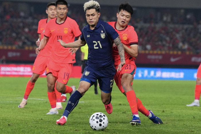 Thailand survive China pressure in draw