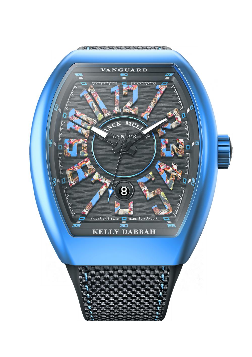 Vanguard Kelly Dabbah Electric Feel with the artistic expression on the numerals.