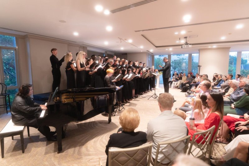 The BMS Choir. (Photo: Narong Klinmala)