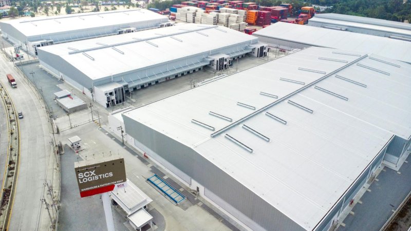 One of SCX Logistics' warehouses, representing the proven success of SCX's recurring-income business.