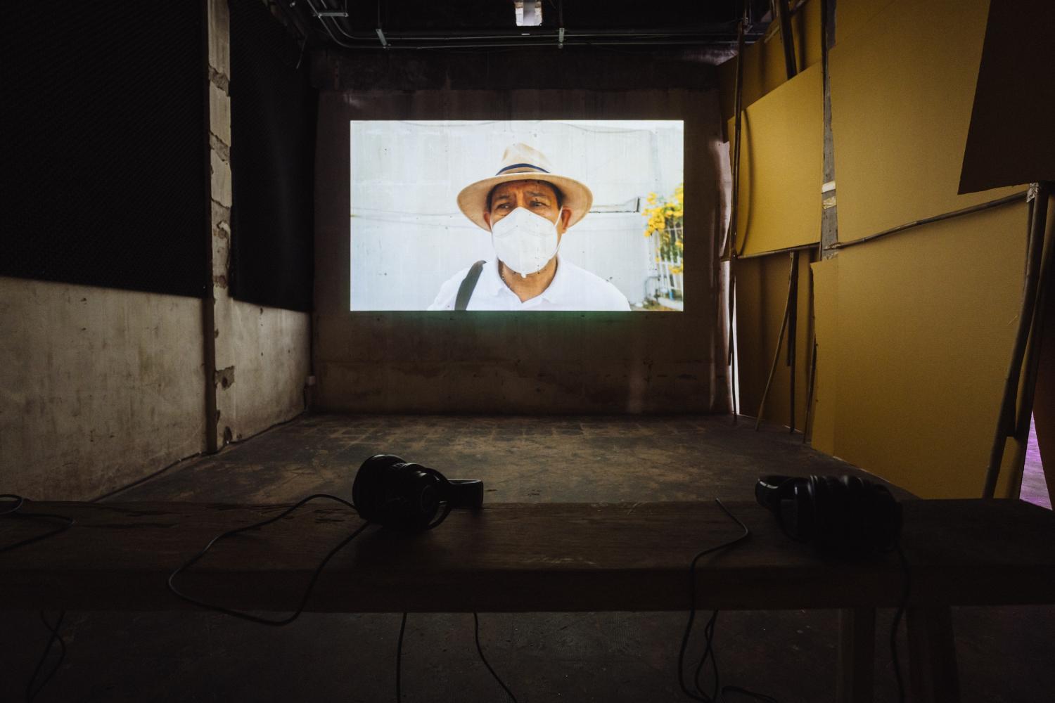 Untitled by Arisa Purkpong. photo courtesy of Bangkok Kunsthalle