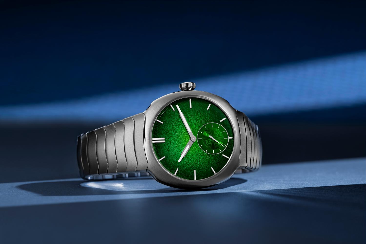 Streamliner Small Seconds Lime Green Enamel Boutique Edition.