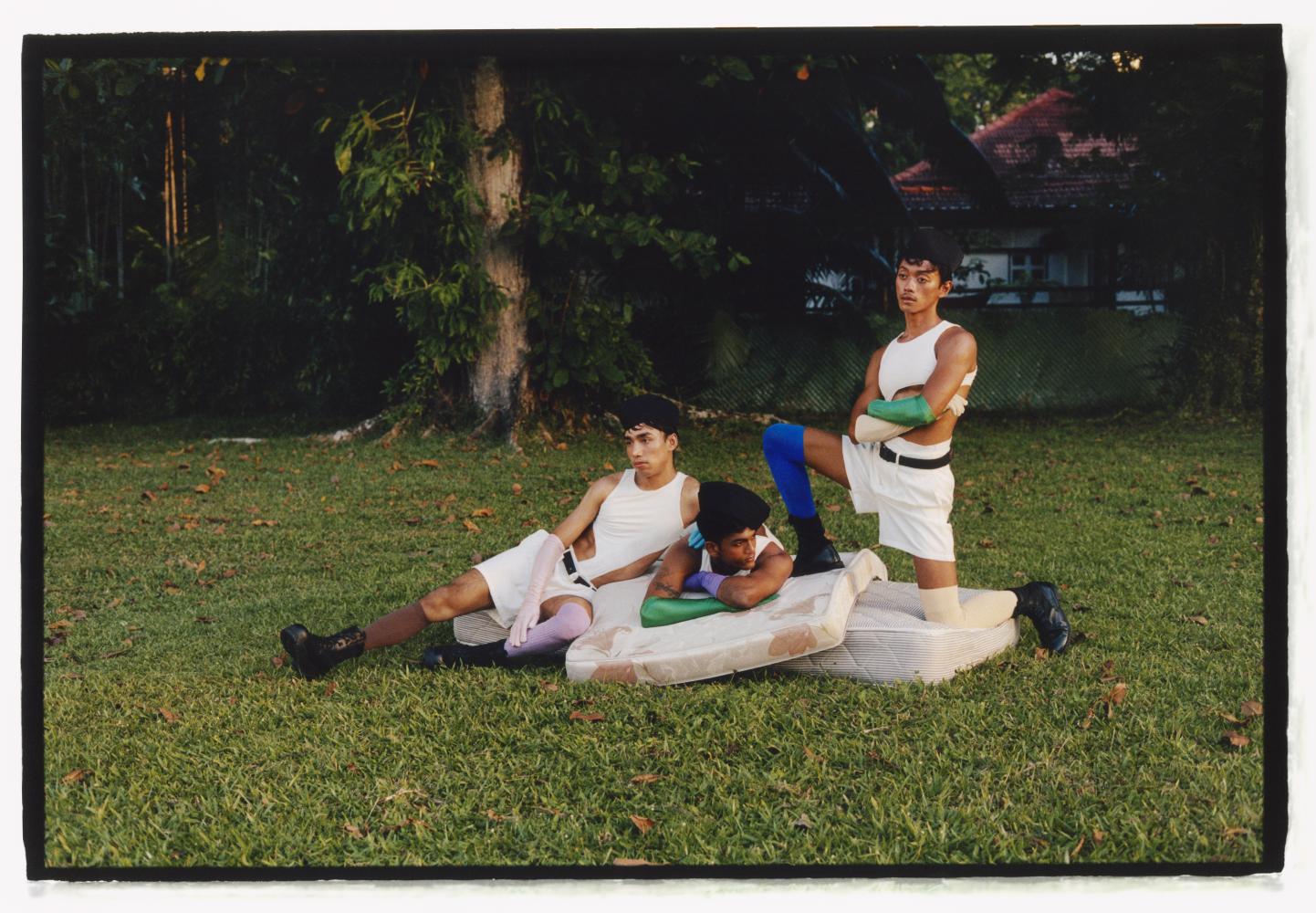 Hidhir Badaruddin's Drills &amp; Desire (Boys At Rest). photos courtesy of DECK Photography Art Centre