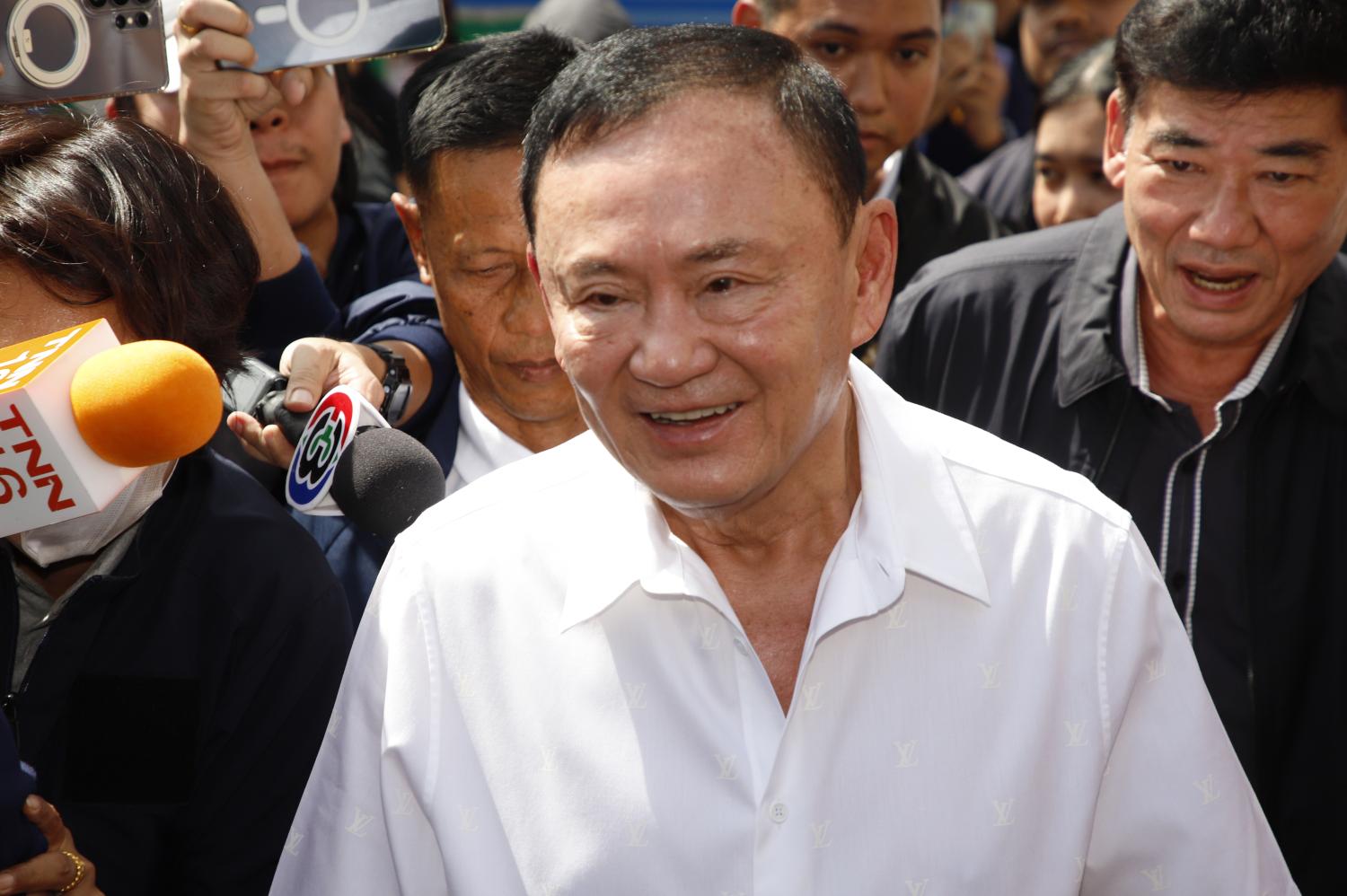 Lawyers for former prime minister Thaksin Shinawatra argue that he qualifies for amnesty because the cases against him stemmed from the 2026 coup and were politically motivated.