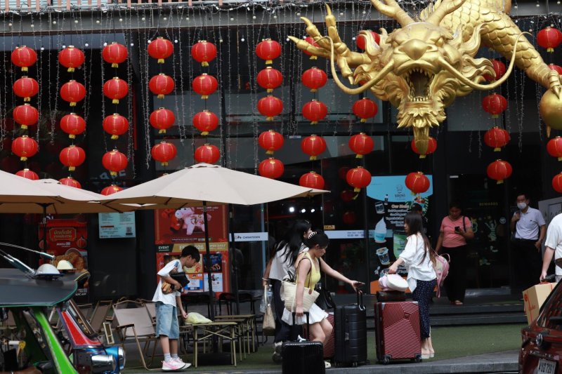 According to the Tourism and Sports Ministry, Chinese arrivals fell 24.1% week-on-week. Apichart Jinakul