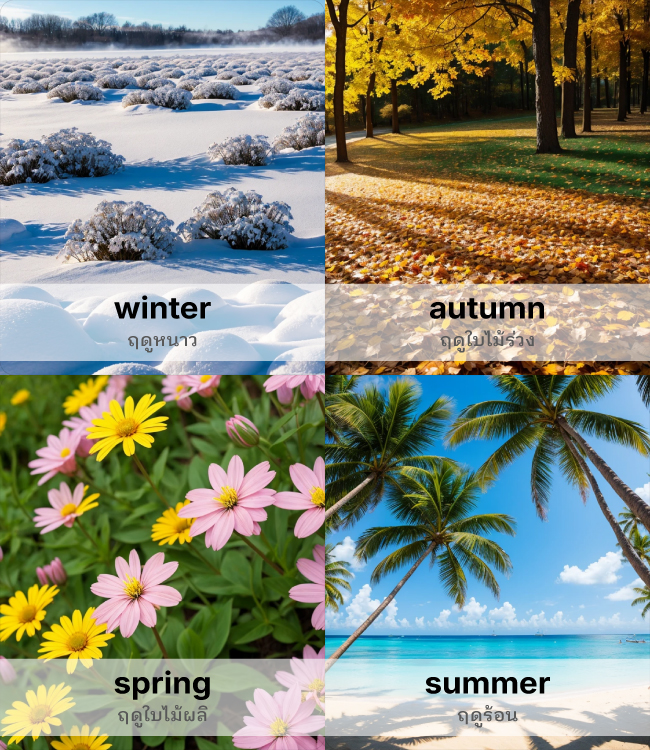Season and weather