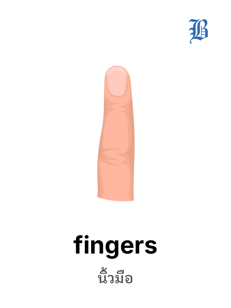 fingers