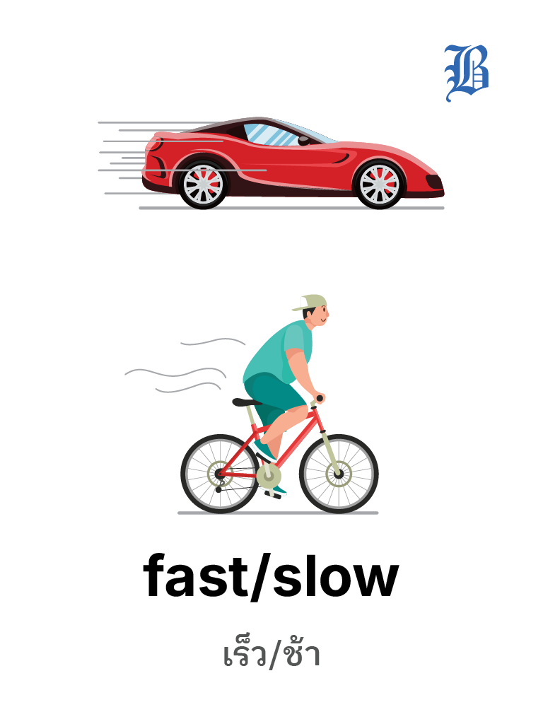 fast / slow  