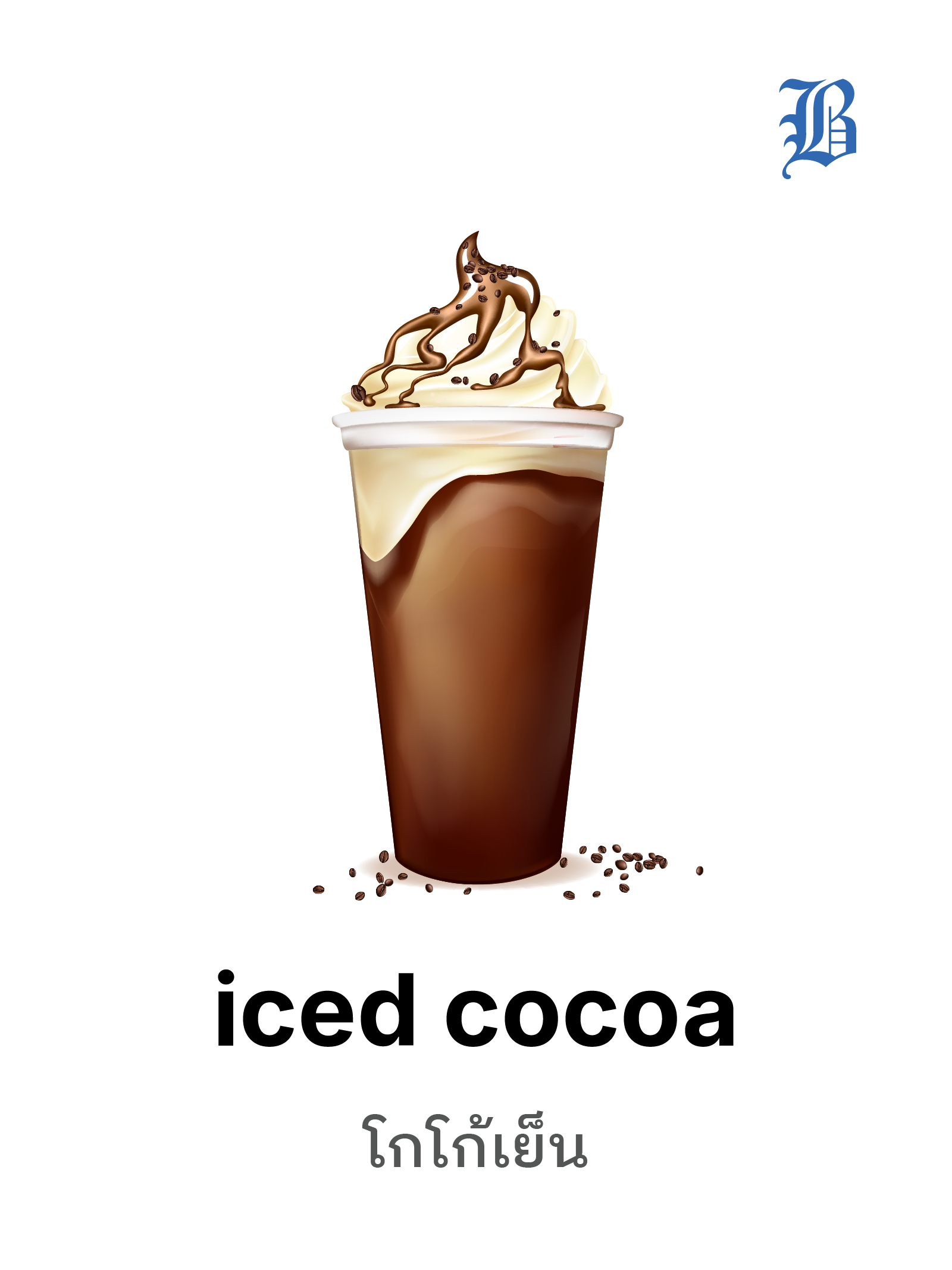 iced cocoa
