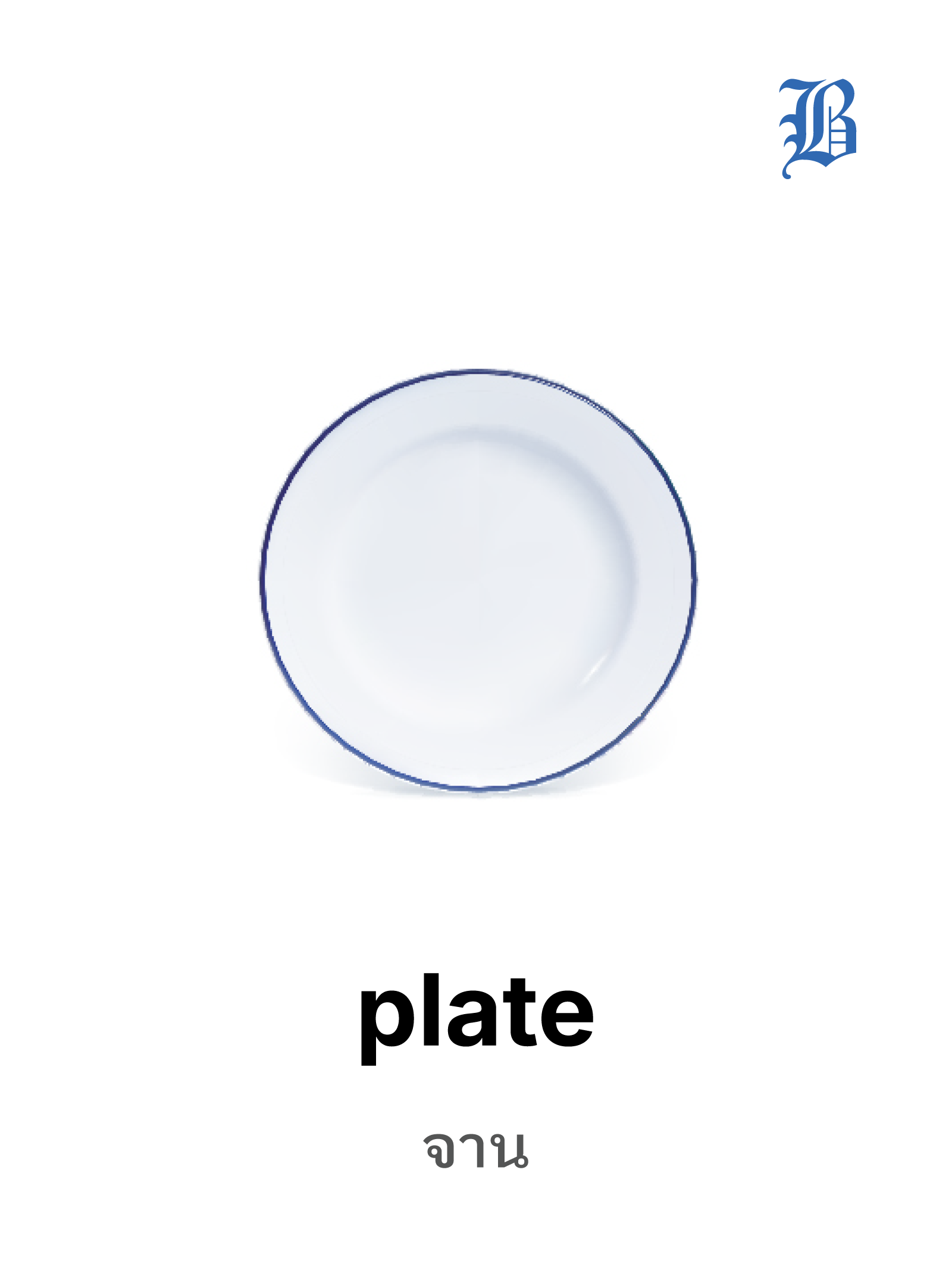 plate
