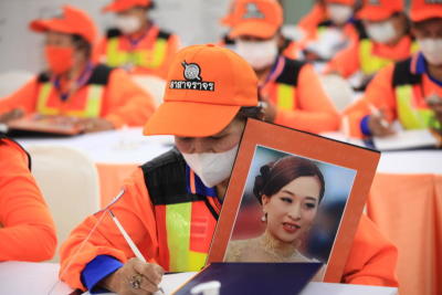 อาสาจราจร สน.พะรราชวังและสน.ชนะสงคราม