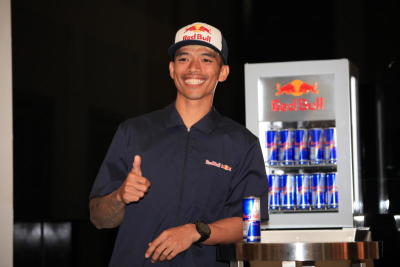 งานแถลงข่าว “ก้อง” สมเกียรติ จันทรา นักจากทีม Red Bull