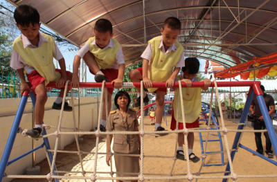 school playground