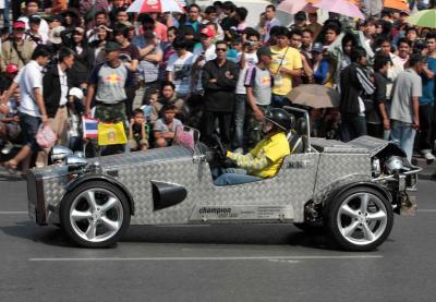 Mark Webber in Thailand