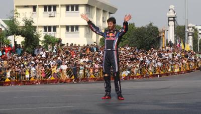 Mark Webber in Thailand